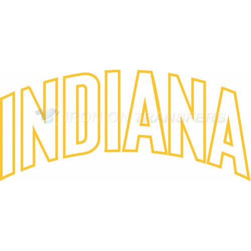 Indiana Pacers Iron-on Stickers (Heat Transfers)NO.1031